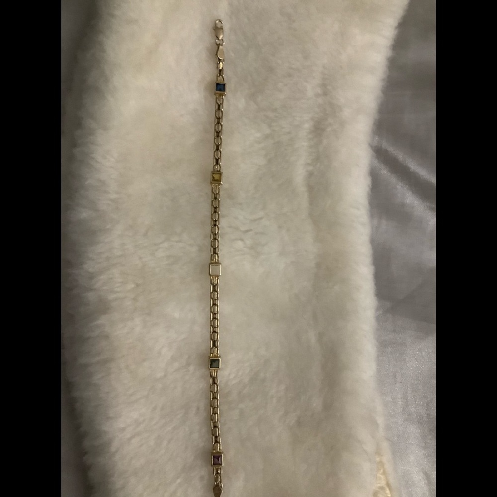 14k or 10k yellow gold bracelet